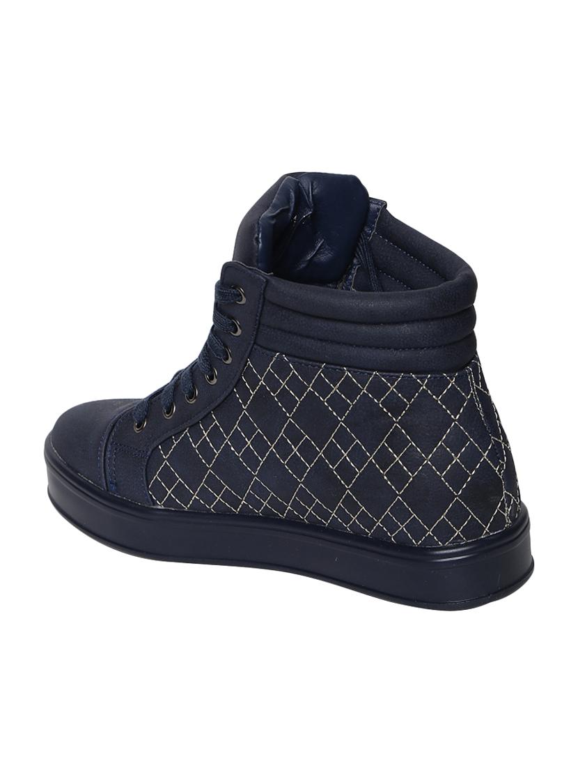 blue lace-up sneakers - 16709792 - Zoom Image - 3