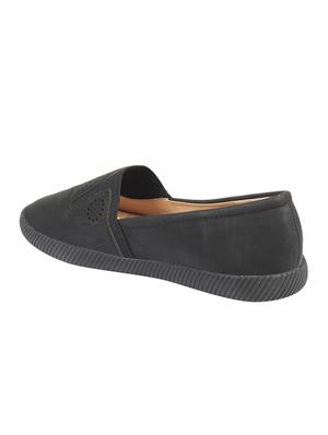 black slip on casual shoes - 16709793 - Standard Image - 3