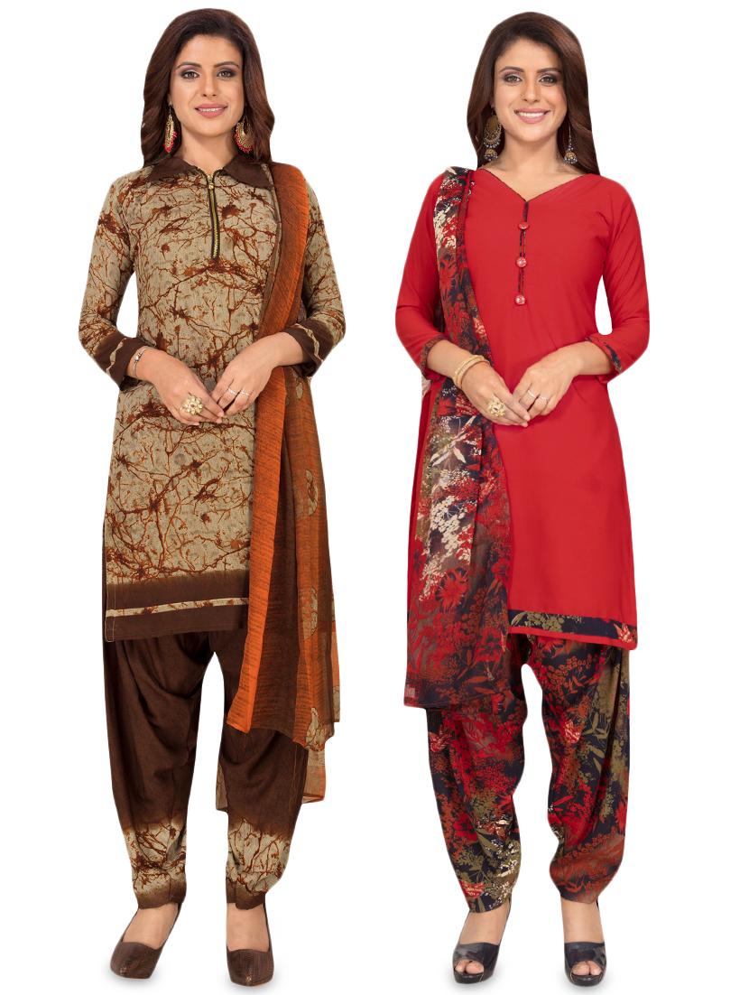 set of 2 pcs combos unstitched suit - 16710118 - Zoom Image - 1