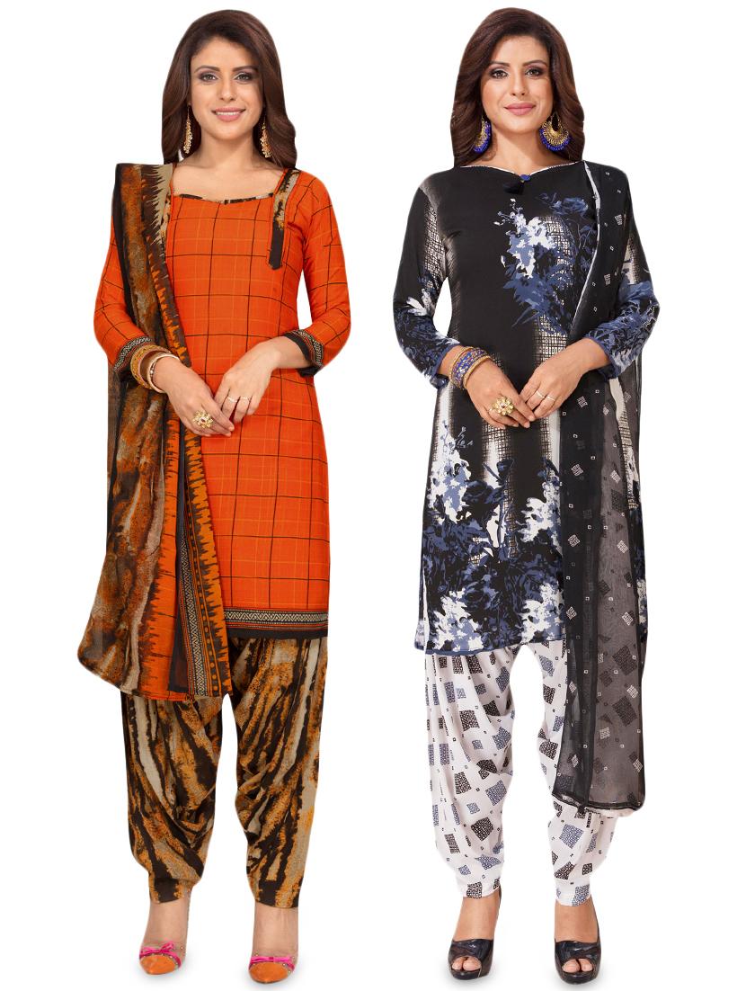 set of 2 pcs combos unstitched suit - 16710144 - Zoom Image - 1