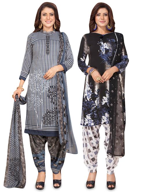 set of 2 pcs combos unstitched suit - 16710284 - Very Small Image - 1