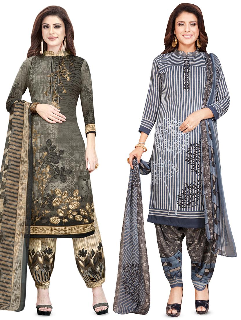 set of 2 pcs combos unstitched suit - 16710374 - Zoom Image - 1