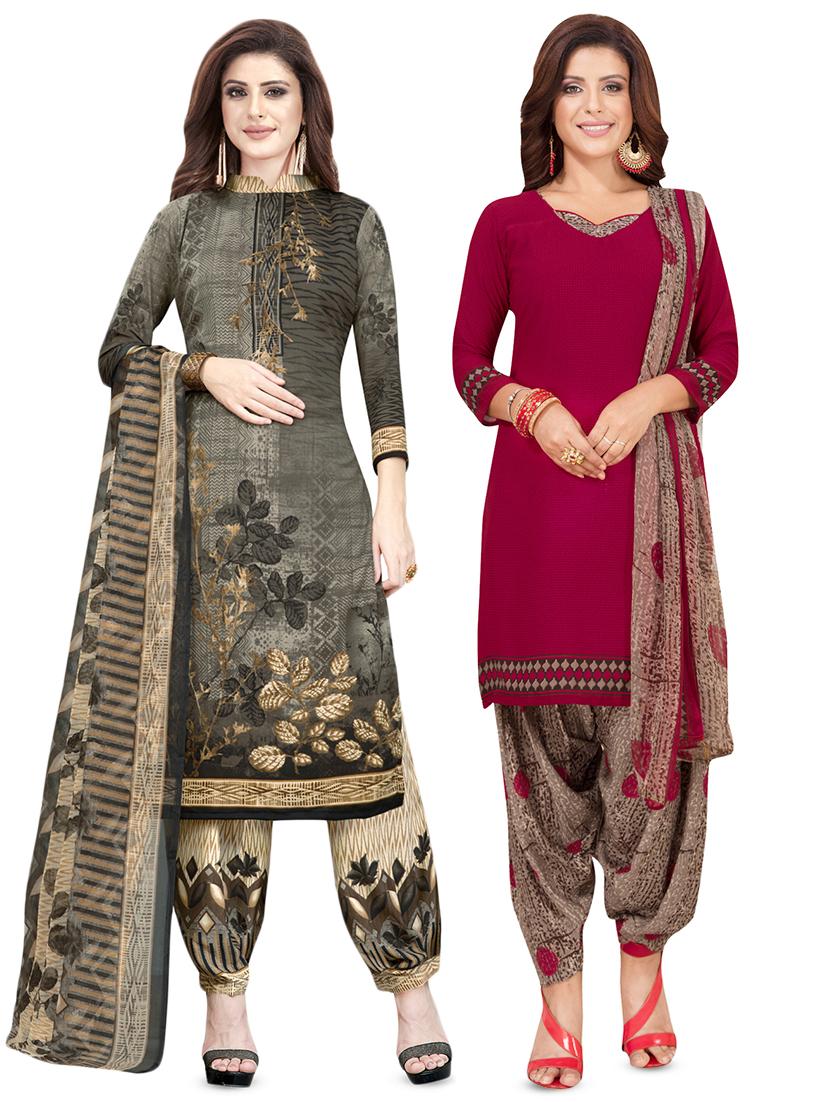 set of 2 pcs combos unstitched suit - 16710395 - Zoom Image - 1