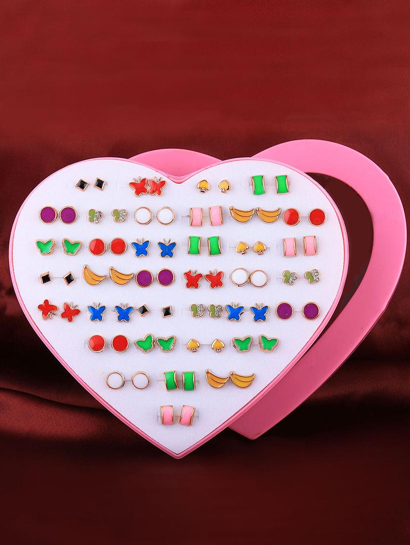 multi colored brass combo's. earring - 16710461 - Zoom Image - 1