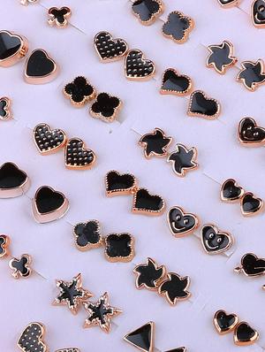 black brass combo's. earring - 16710466 - Standard Image - 3