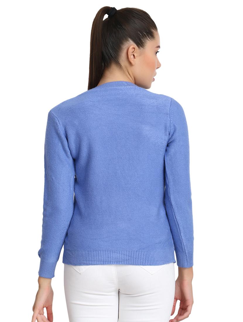 pearl embellished round neck pullover - 16710636 - Zoom Image - 3