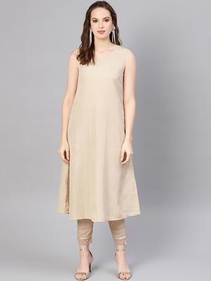 pastel embroidered layered kurta - 16710648 - Standard Image - 3