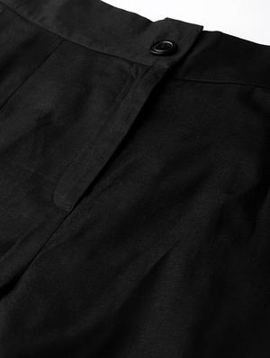 hem detailed cullottes palazzo - 16710652 - Standard Image - 5