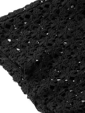 hem detailed cullottes palazzo - 16710652 - Standard Image - 6