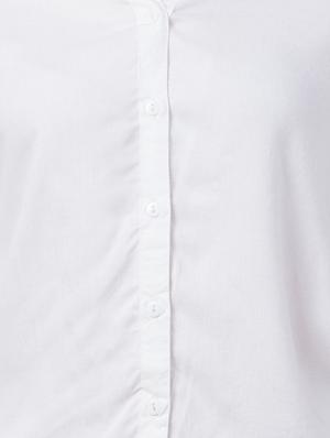 mandarin neck long sleeved shirt - 16710697 - Standard Image - 5