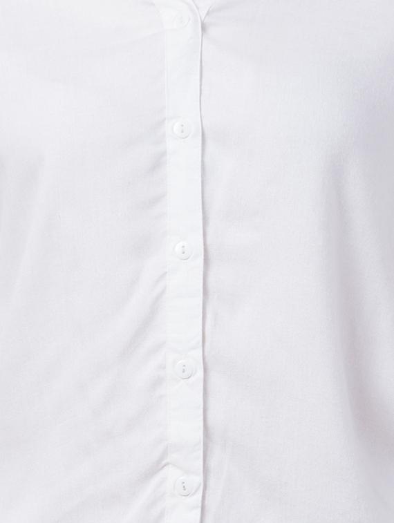 mandarin neck long sleeved shirt - 16710697 - Zoom Image - 5