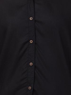mandarin neck long sleeved shirt - 16710698 - Standard Image - 5
