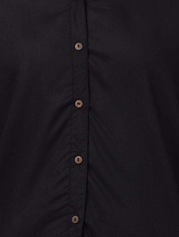 mandarin neck long sleeved shirt - 16710698 - Zoom Image - 5