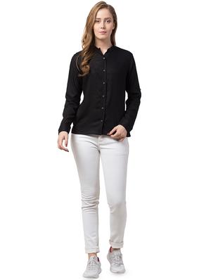 mandarin neck long sleeved shirt - 16710700 - Standard Image - 4