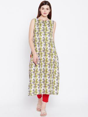 paisley printed layered kurta - 16710706 - Standard Image - 4