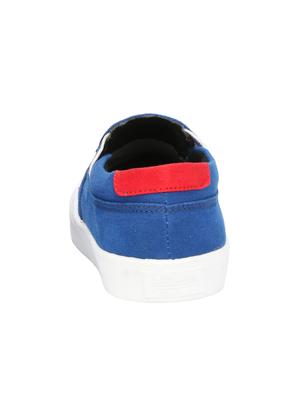 blue canvas slipons - 16710864 - Standard Image - 3