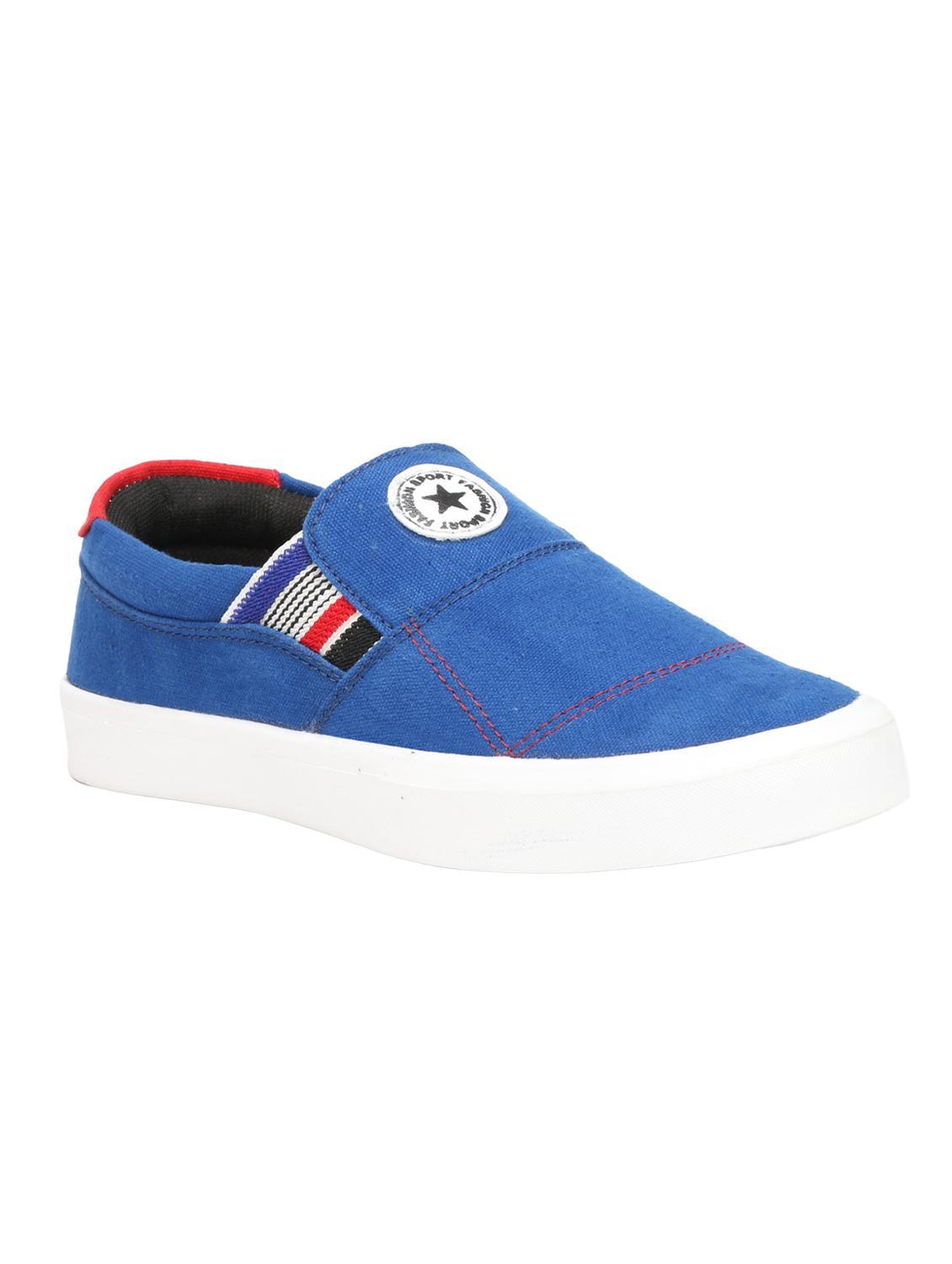 blue canvas slipons - 16710864 - Zoom Image - 1