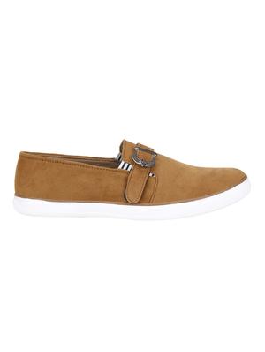 brown suede slipons - 16710899 - Standard Image - 2