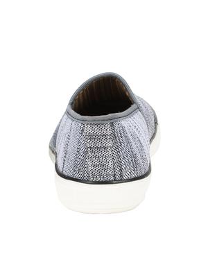 grey canvas slipons - 16710903 - Standard Image - 3