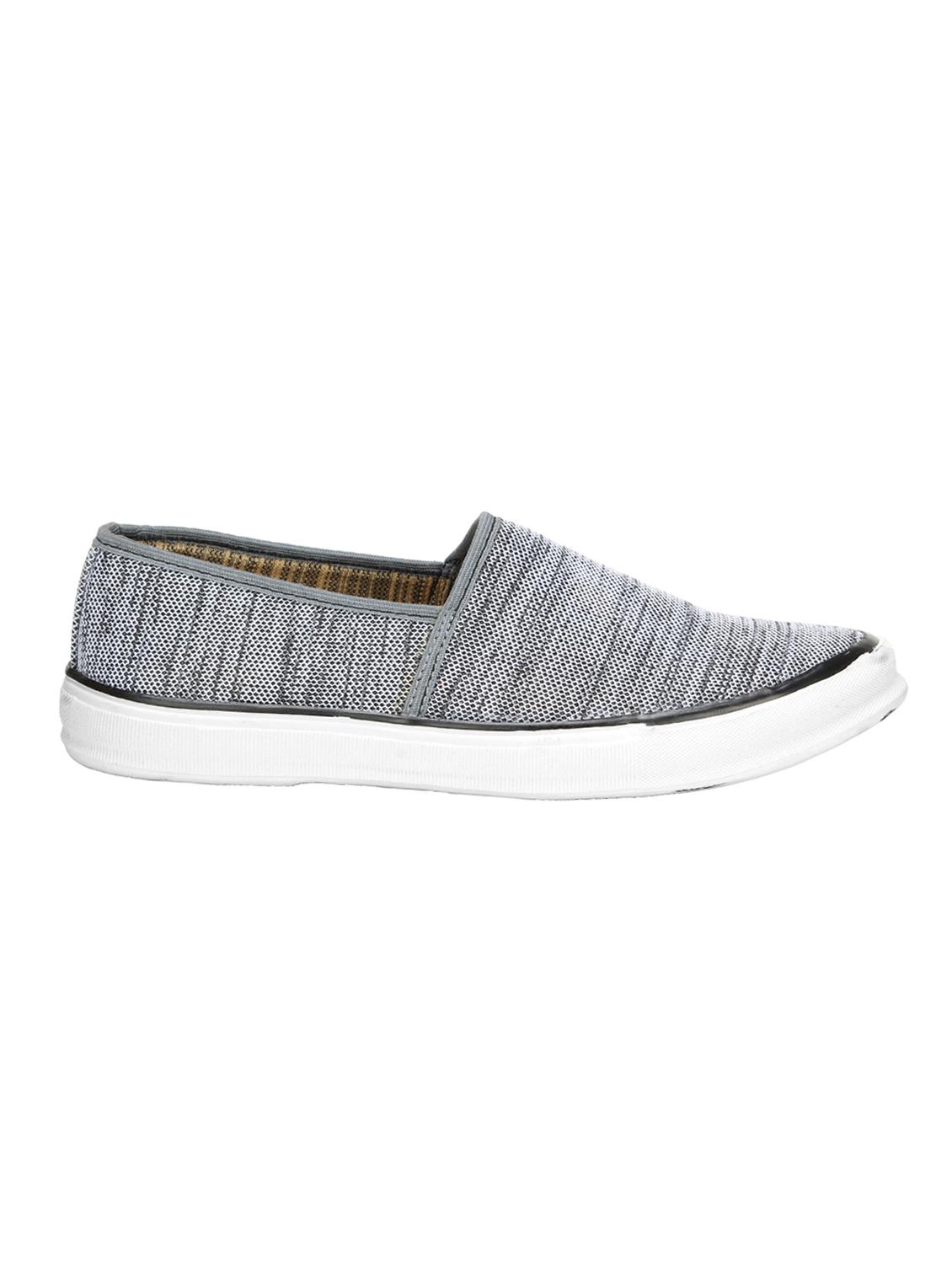 grey canvas slipons - 16710903 - Zoom Image - 2