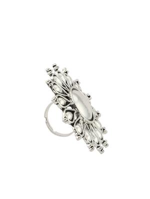 silver plated finger ring - 16711139 - Standard Image - 2
