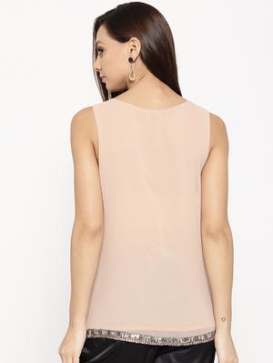 square neck embellished top - 16711547 - Standard Image - 3