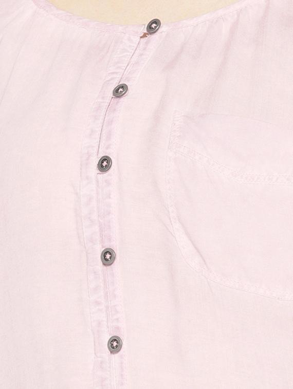 roll up sleeved blouson top - 16711555 - Zoom Image - 5