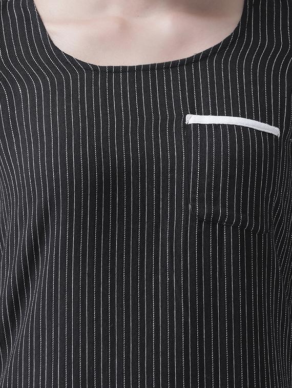 cold shoulder striped tunic - 16711568 - Zoom Image - 4