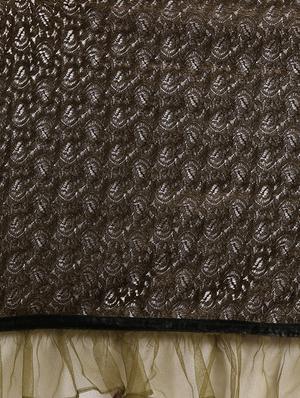 solid draped saree with blouse - 16711667 - Standard Image - 5