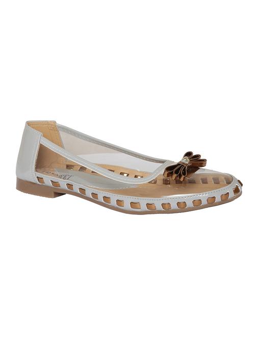 grey slip on ballerinas - 16711675 - Standard Image - 1