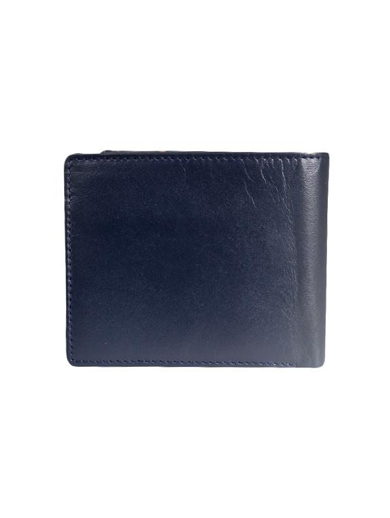 navy leather wallet - 16711683 - Zoom Image - 2