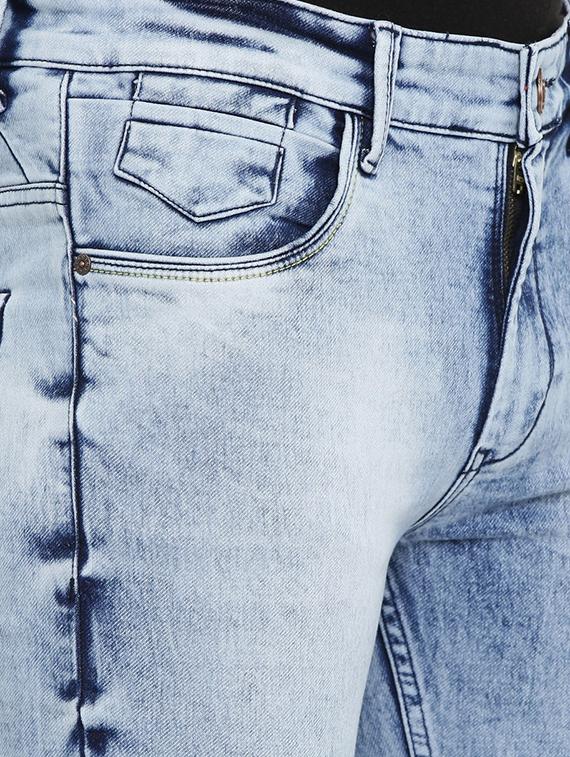 blue heavy washed denim jeans - 16711782 - Zoom Image - 5