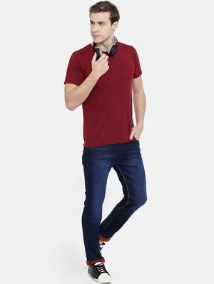 dark blue light washed denim jeans - 16711784 - Standard Image - 4