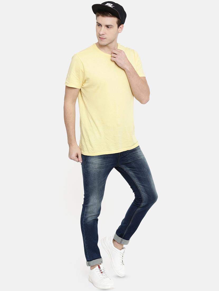 blue heavy washed denim jeans - 16711786 - Zoom Image - 4