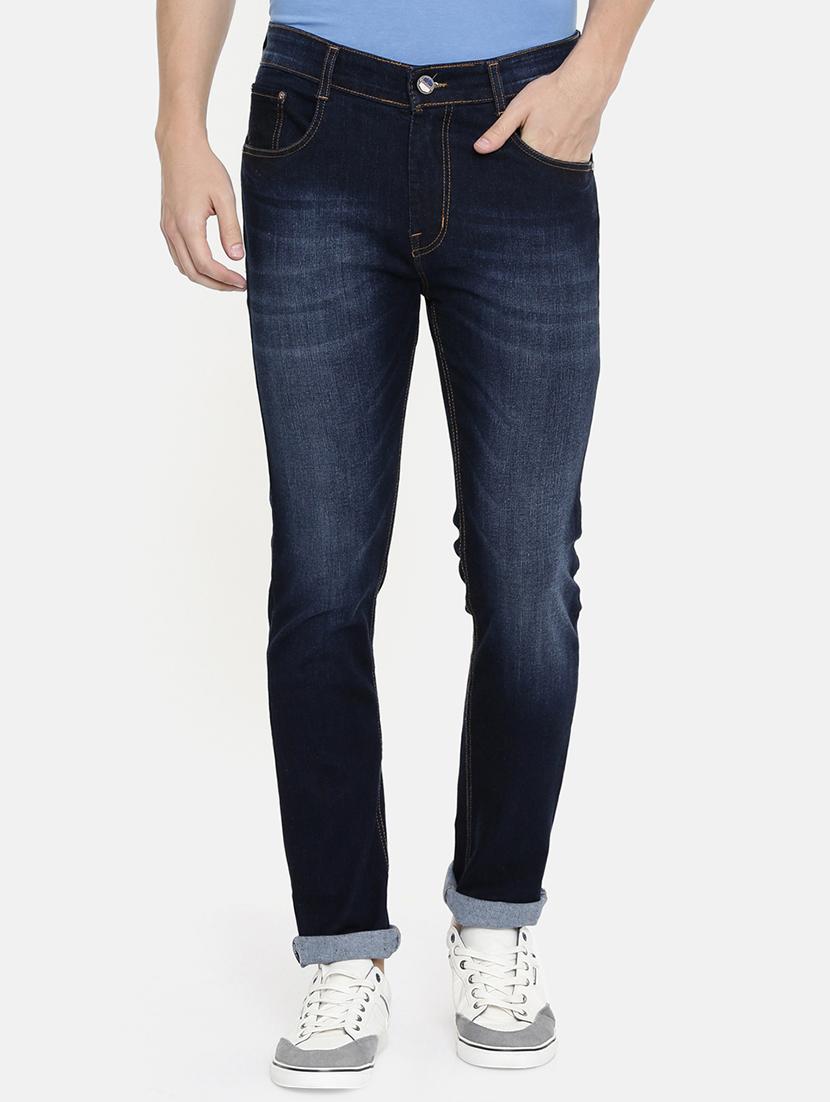 blue light washed denim jeans - 16711794 - Zoom Image - 1