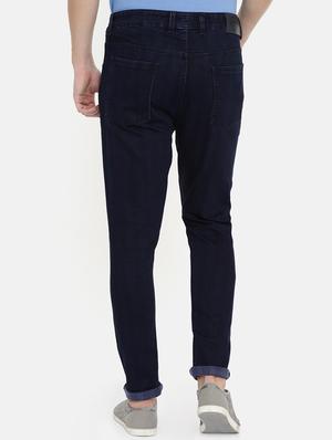 navy blue plain denim jeans - 16711795 - Standard Image - 3