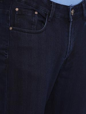 navy blue plain denim jeans - 16711795 - Standard Image - 5