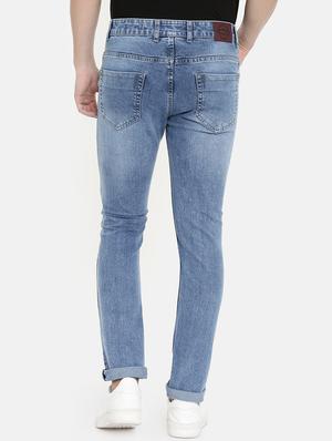 blue light washed denim jeans - 16711801 - Standard Image - 3