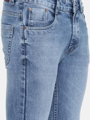 blue light washed denim jeans - 16711801 - Standard Image - 5