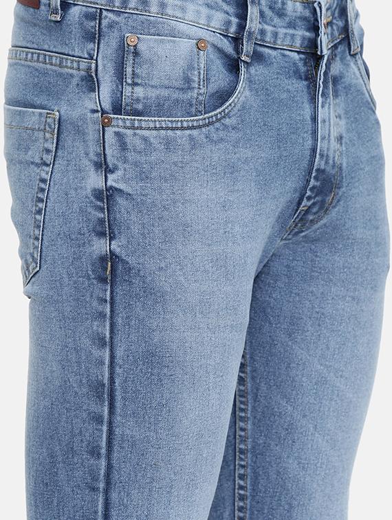 blue light washed denim jeans - 16711801 - Zoom Image - 5