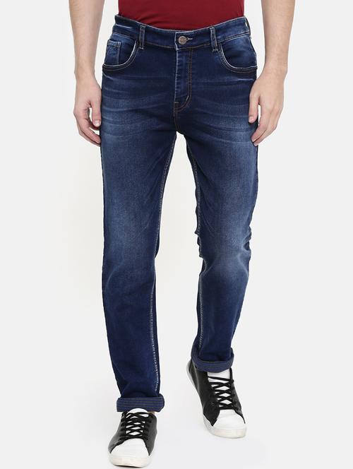 blue light washed denim jeans - 16711808 - Standard Image - 1