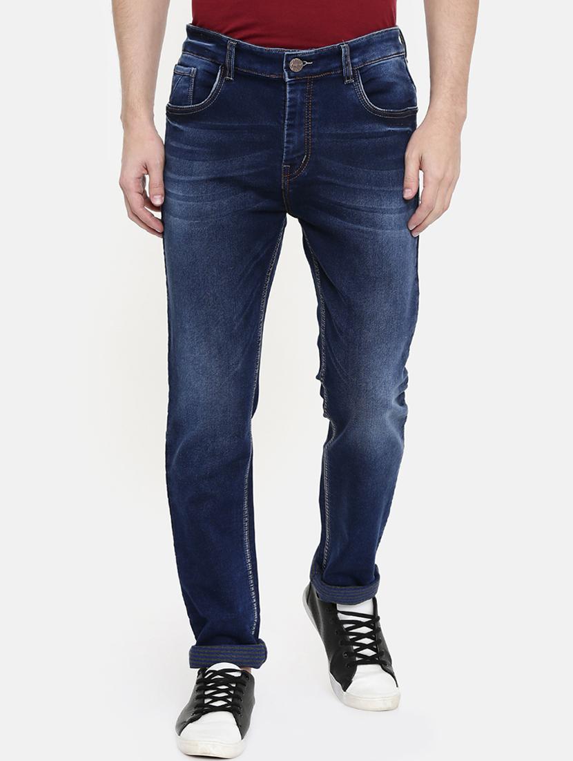 blue light washed denim jeans - 16711808 - Zoom Image - 1