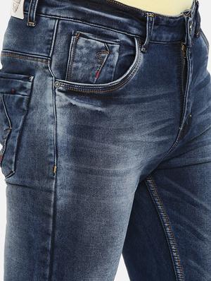 blue heavy washed jean - 16711812 - Standard Image - 5