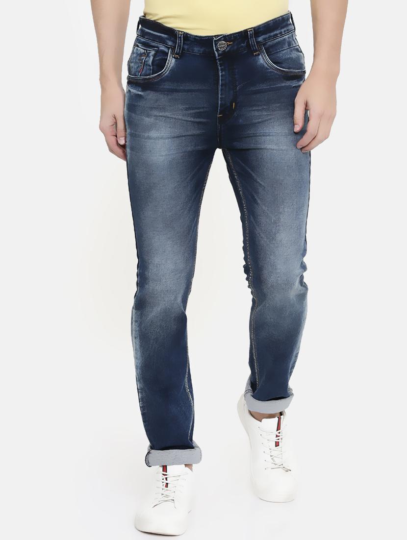 blue heavy washed jean - 16711812 - Zoom Image - 1