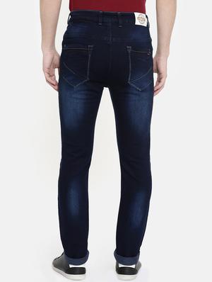 blue heavy washed denim jeans - 16711813 - Standard Image - 3