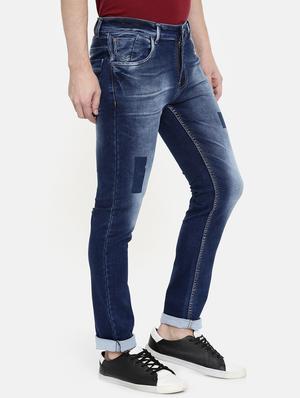 grey heavy washed denim jeans - 16711816 - Standard Image - 3
