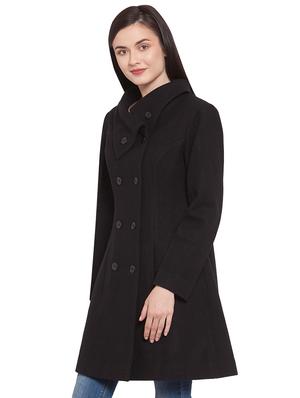double breasted trench/overcoat coat - 16711883 - Standard Image - 2