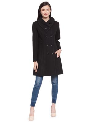 double breasted trench/overcoat coat - 16711883 - Standard Image - 4