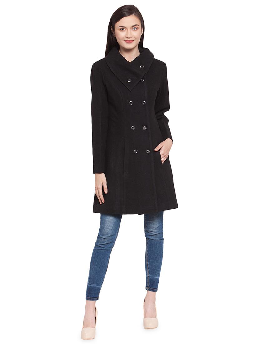 double breasted trench/overcoat coat - 16711883 - Zoom Image - 4