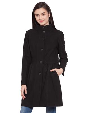 mandarin neck trench/overcoat coat - 16711887 - Standard Image - 2
